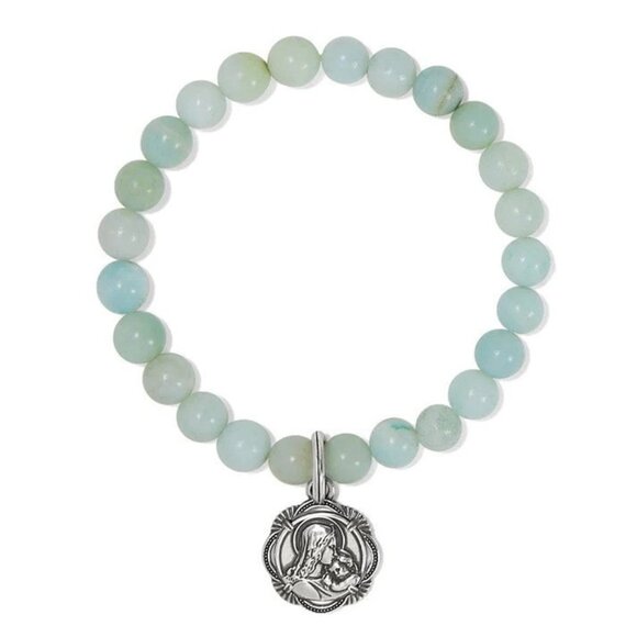 Brighton Art & Soul Madonna And Child Stretch Bracelet Style JF0154  $78 - Picture 1 of 3
